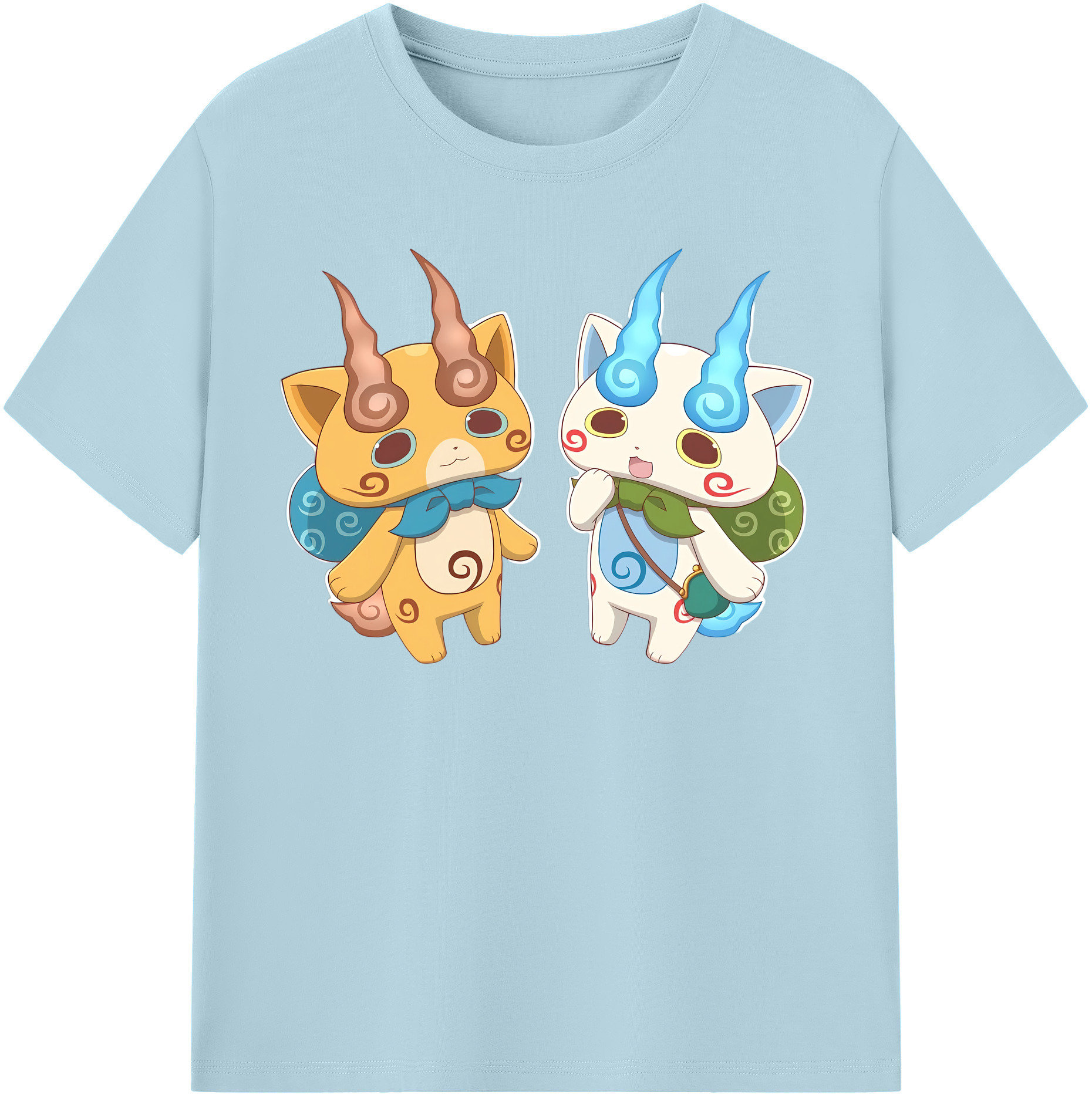 （画像用） 妖怪ウォッチ Yo-kai Watch 綿100％半袖Tシャツ（フロントプリント）